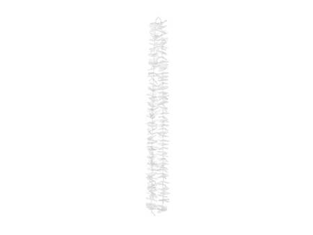 Girlanda na tło - Kwiaty - Białe - 180 cm
